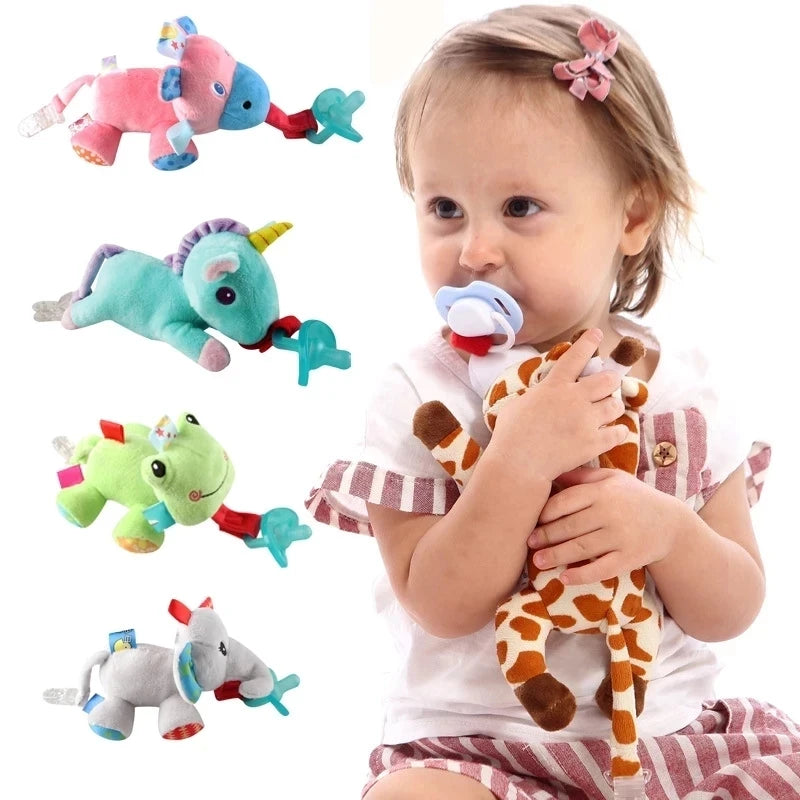 Animal Pacifier Doll